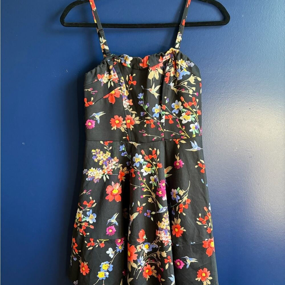 Floral Y2K Express Spaghetti Strap Dress size 2 - Picture 9 of 10